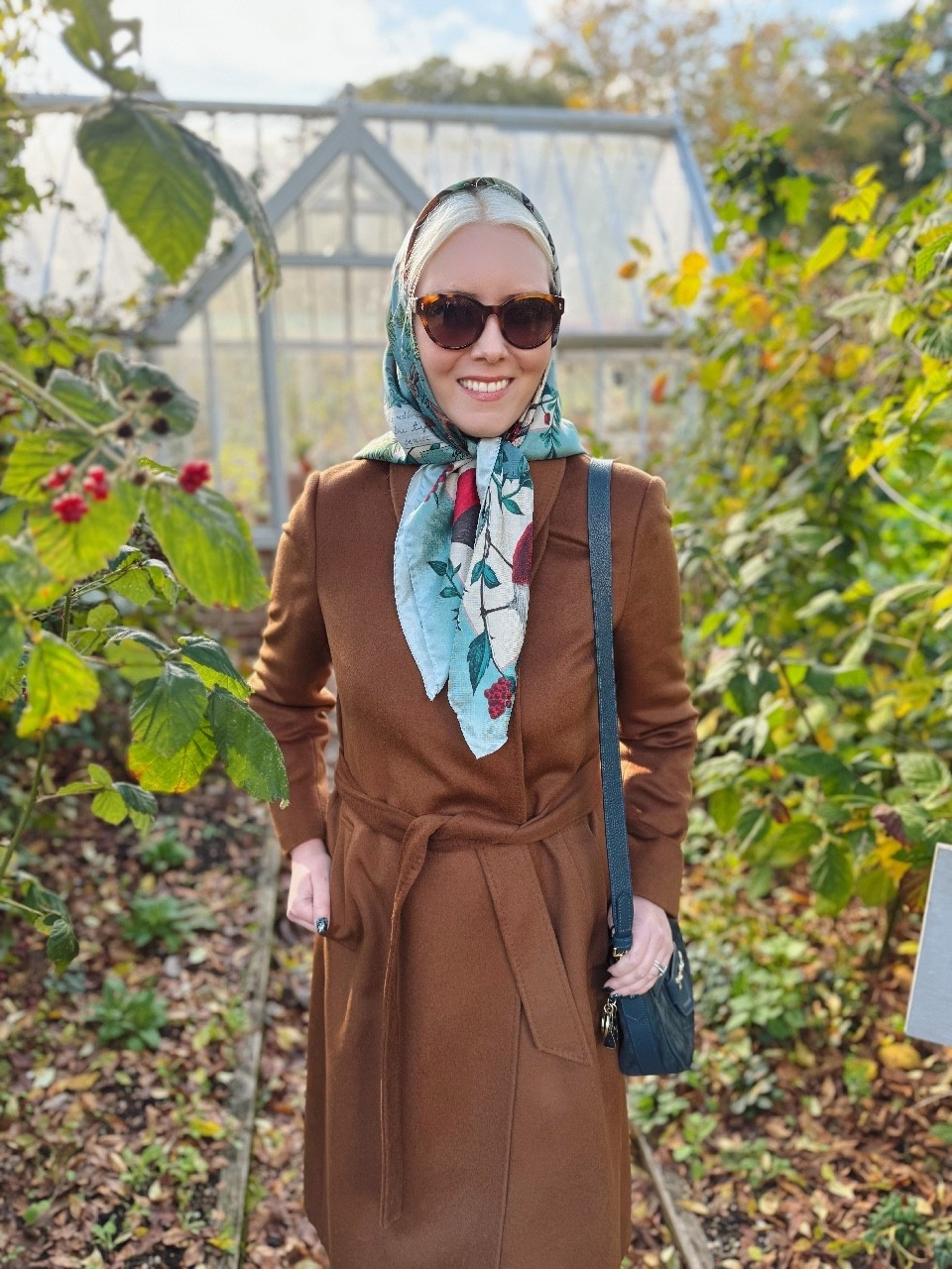 A Royally Good Coat Outfit! Wearing my stunning new Livia coat in Vicuna brown from the Hobbs London AW25 collection and it’s heavenly - soft pure wool with a cosy tie belt. Catch this coat on offer for a limited time!

I styled with the Aspinal of London Robin Silk Scarf, tortoiseshell sunglasses by Ralph Lauren and a navy suede crossbody. Check out the product list for more inspiration! 

#LTKautumn #LTKuk #LTKwinter