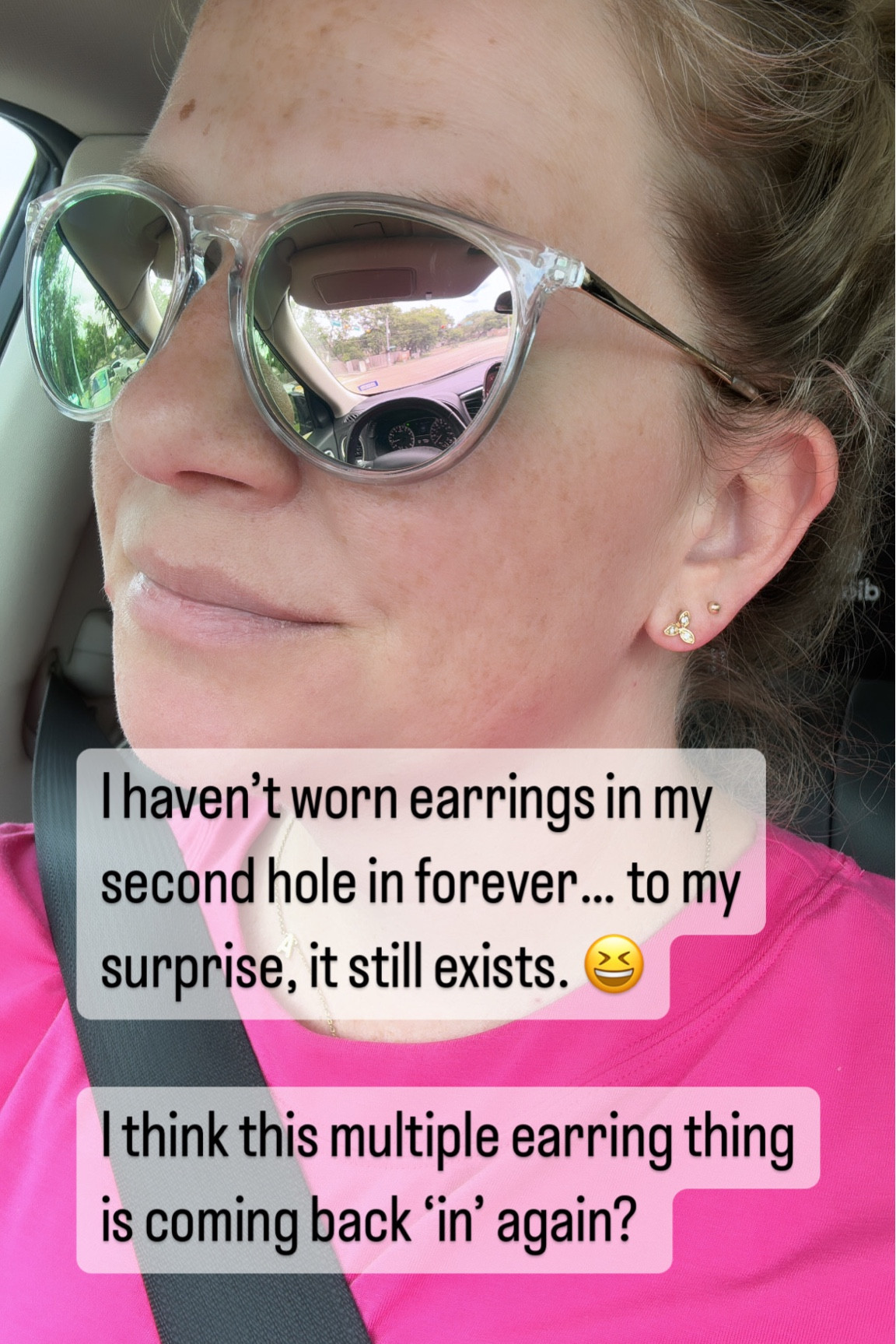 Double earrings are back? This exact set isn’t online anymore, but they are from Loft, so I’m linking similar sets to what I have. 

#LTKbeauty #LTKGiftGuide #LTKstyletip