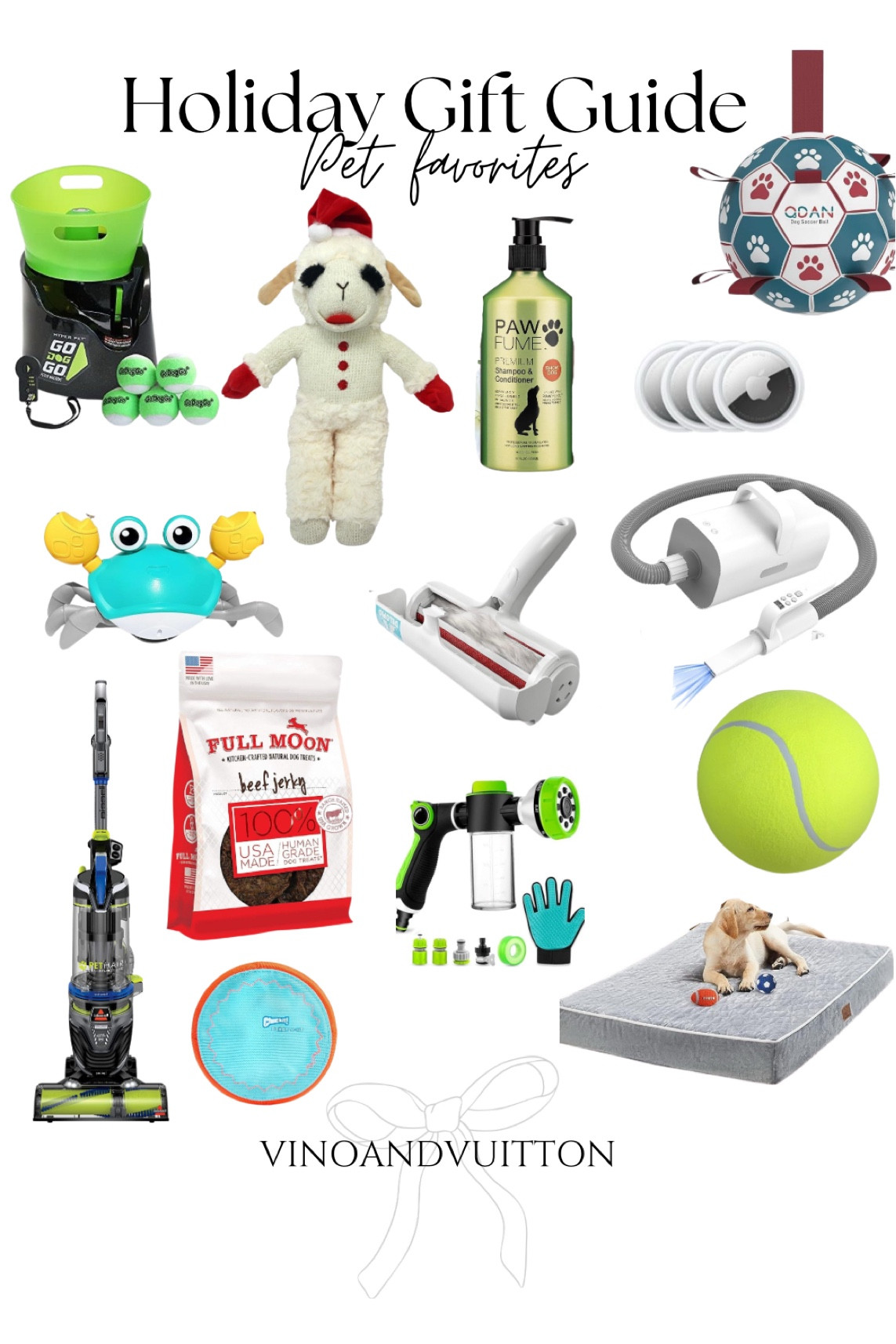 Holiday gift guide- pet favorites

Golden retriever
Pet favorites
Pet essentials
Dog lover
Dog bed
Dog favorites 
Dog toys 

#LTKHoliday #LTKGiftGuide