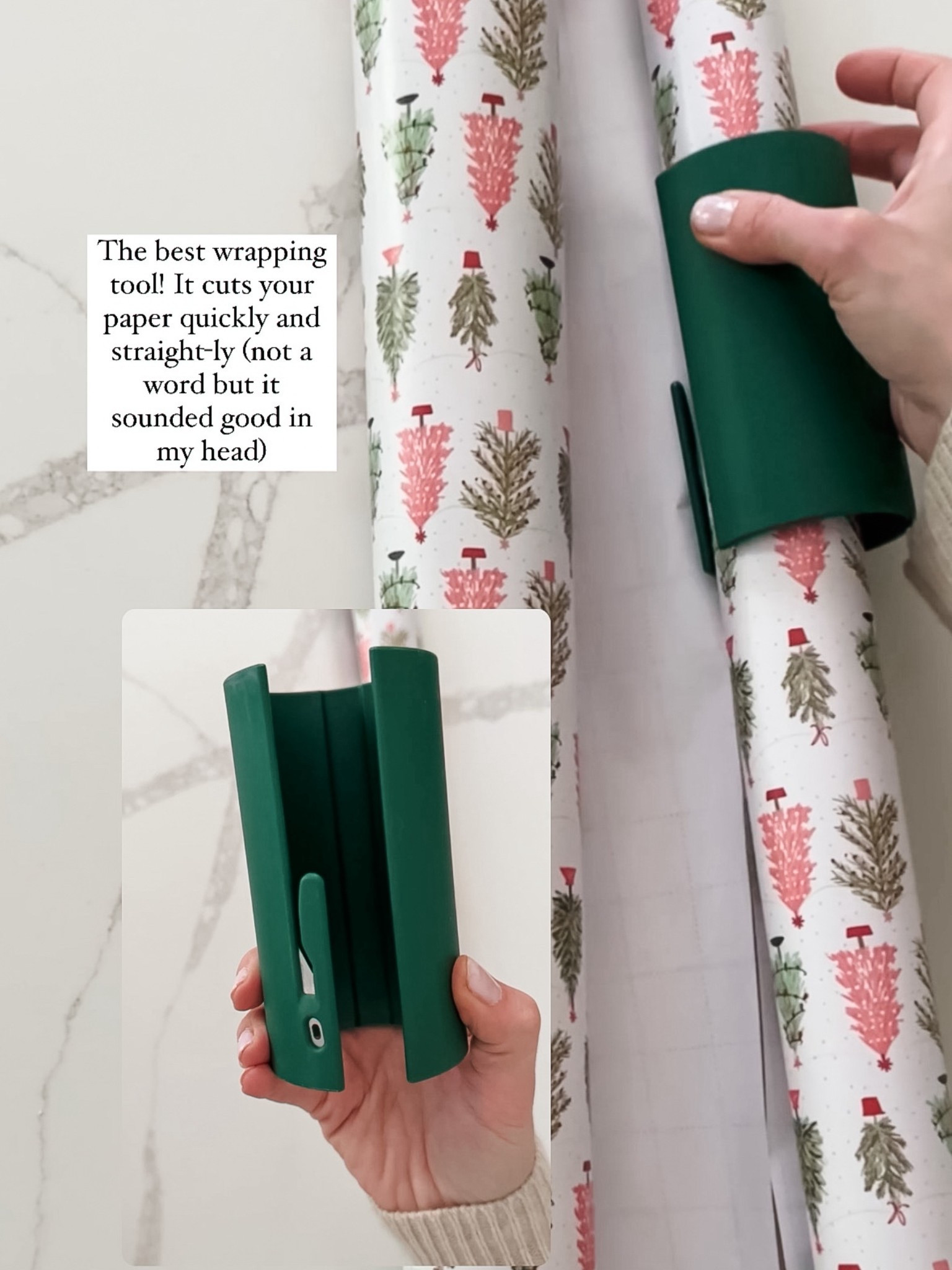 The wrapping tool you need this holiday season! 

#LTKHome #LTKFindsUnder50 #LTKHoliday