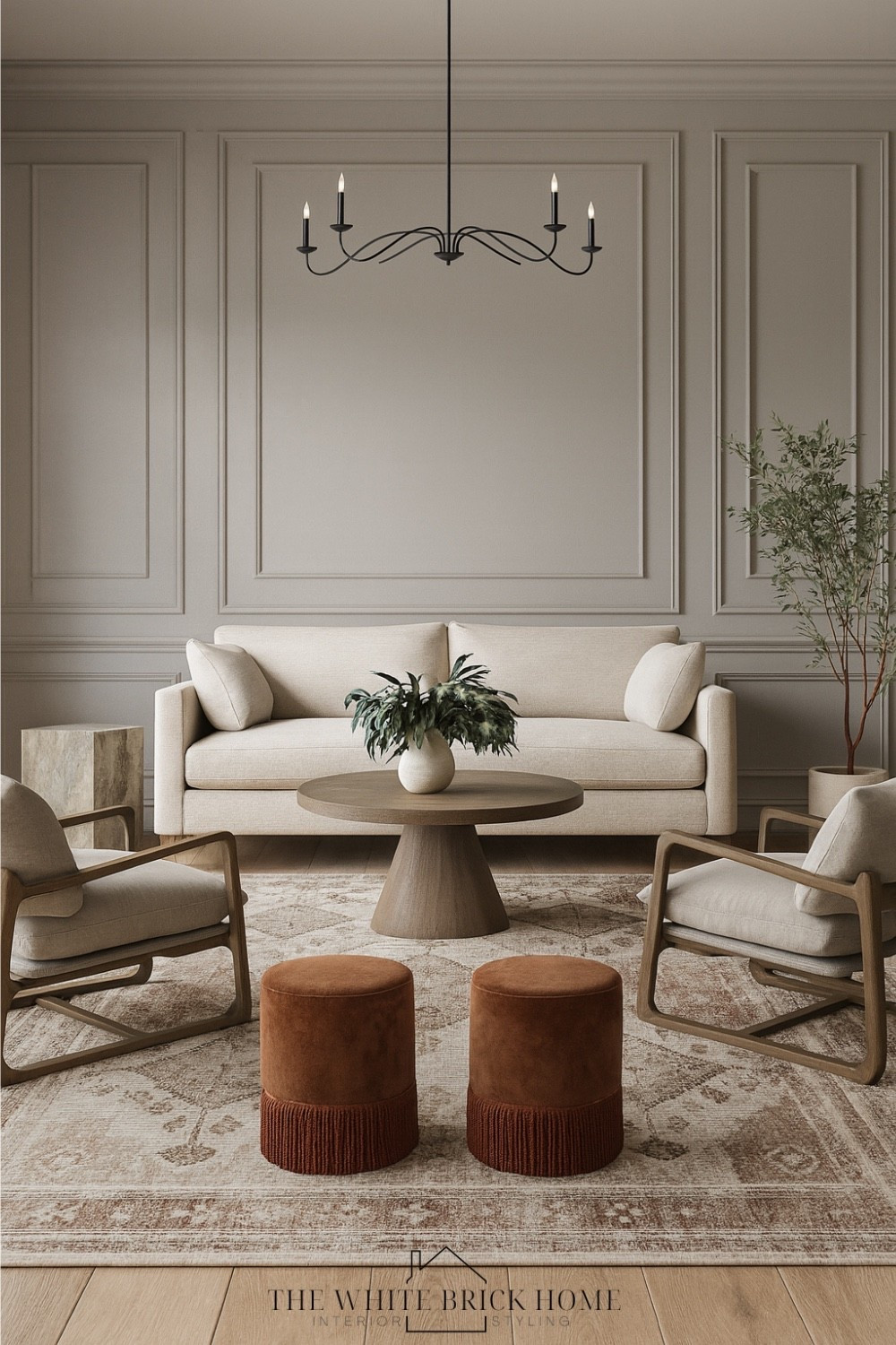Neutral tones, warm textures, and modern lines come together to create a serene living space that is both refined and livable. 

Living room, living room design, living room furniture, living room decor, accent chair, ottoman, area rug, chandelier, living room side table, side table, coffee table, faux greenery, faux tree, neutral living room idea, home decor c home design, living room decor, living room layout, Wayfair, McGee and co 

#LTKHome #LTKSaleAlert #LTKStyleTip