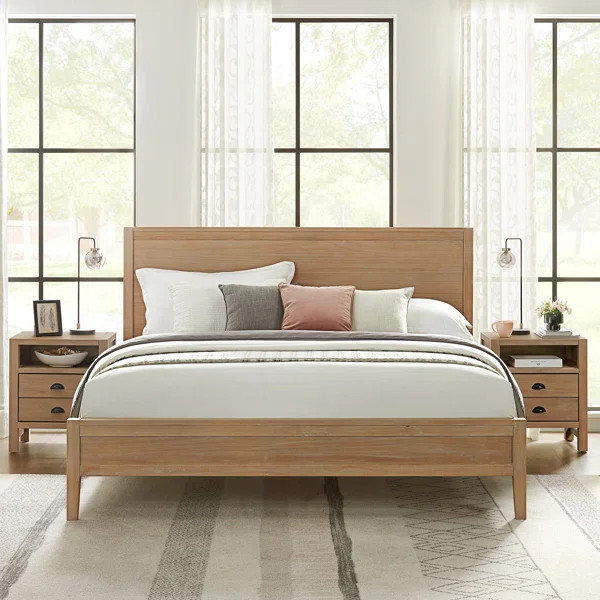 Arden Panel Wood Bed | Wayfair North America