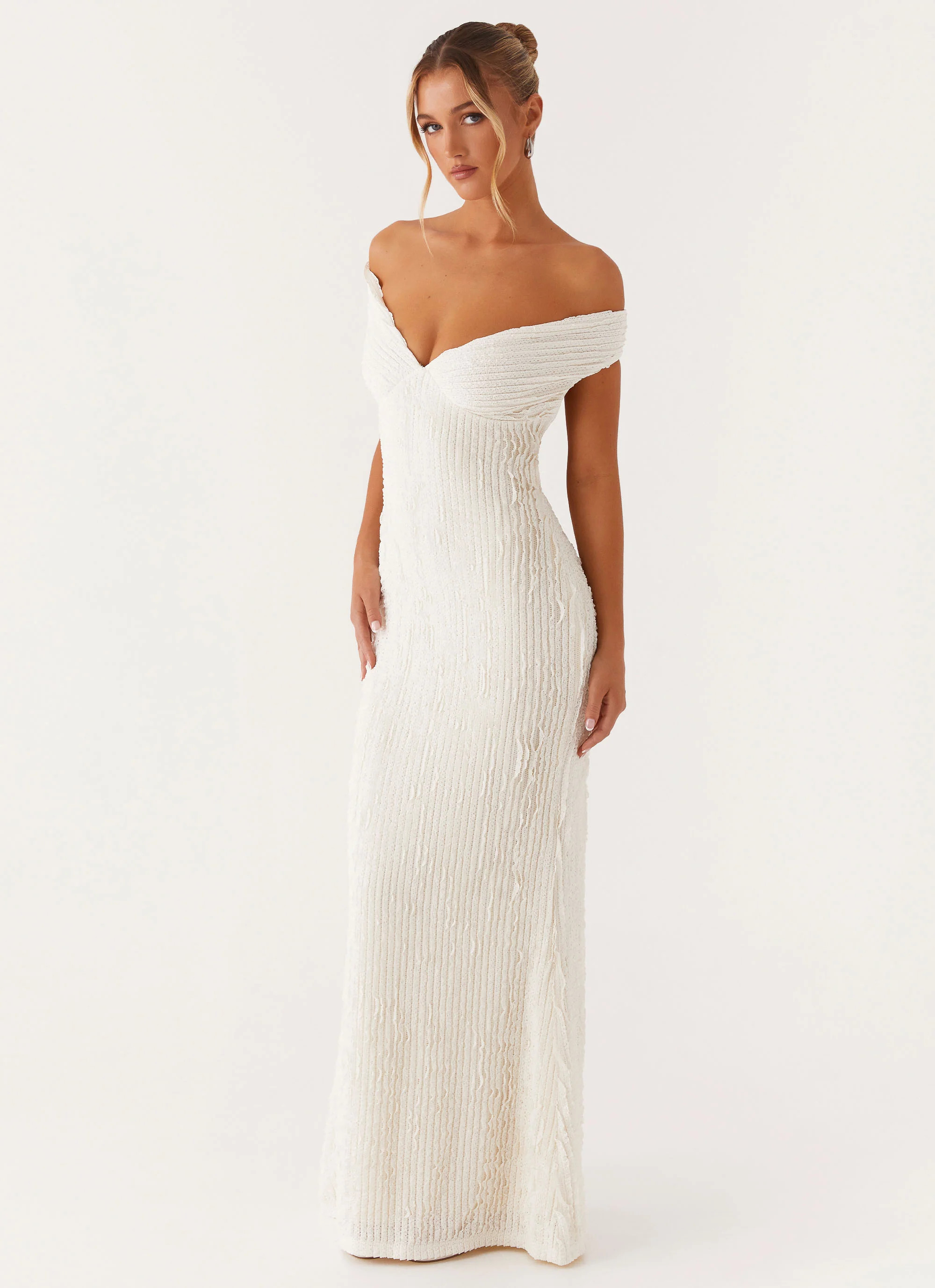 Chantelle Maxi Dress - Ivory | Peppermayo (Global)