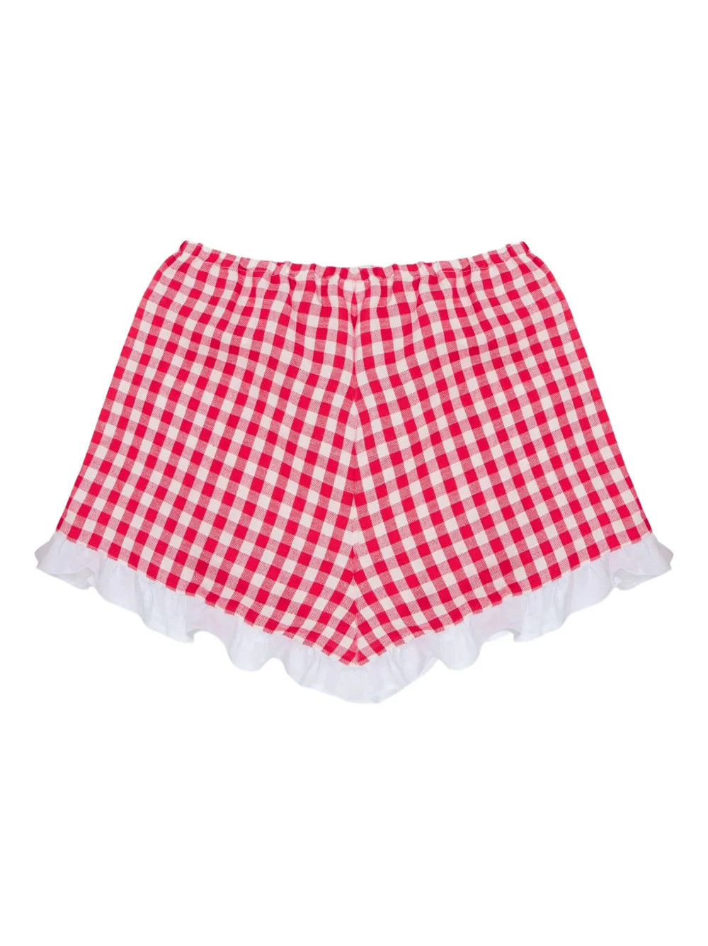 Sleeper gingham-pattern Shorts | Red | FARFETCH | Farfetch Global