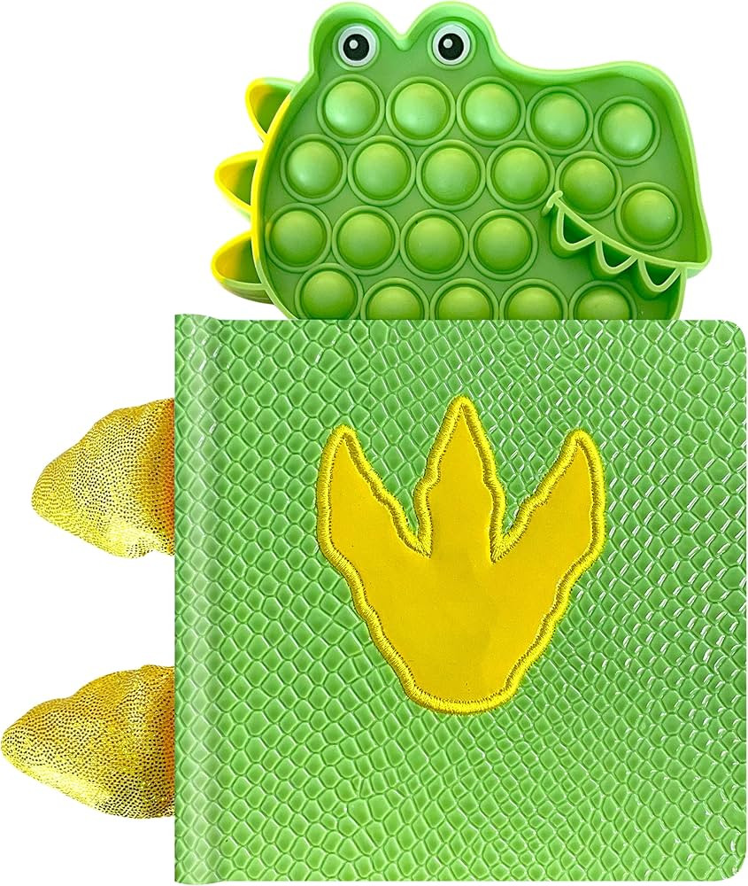 Fidgimals Little T-Rex Dinosaur Baby Book | Educational Children's Books, Sensory Board Book with... | Amazon (US)