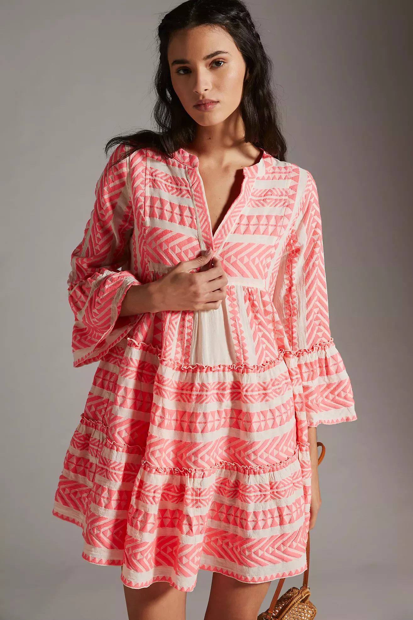 Petra tiered hot sale tunic dress