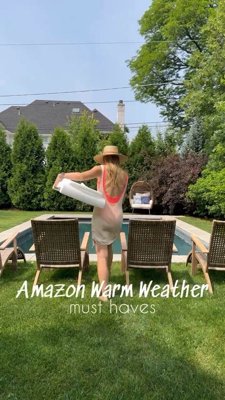Amazon summer must haves!! Perfect for outdoor entertaining and pool weather!! #amazonfinds #outdoorfaves #patioseason
(5/23)

#LTKHome #LTKStyleTip #LTKVideo