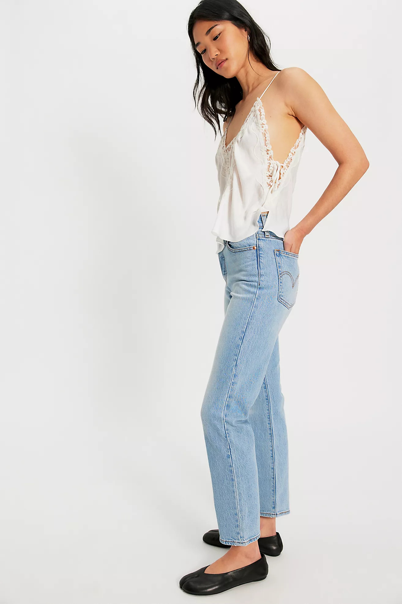 Levi's Wedgie Straight Jeans | Free People (Global - UK&FR Excluded)