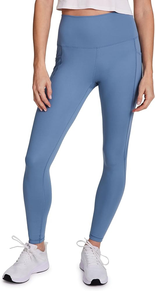 RBX Active Women's Ultra Soft Solid Workout Running Yoga Leggings with Pockets | Amazon (US)