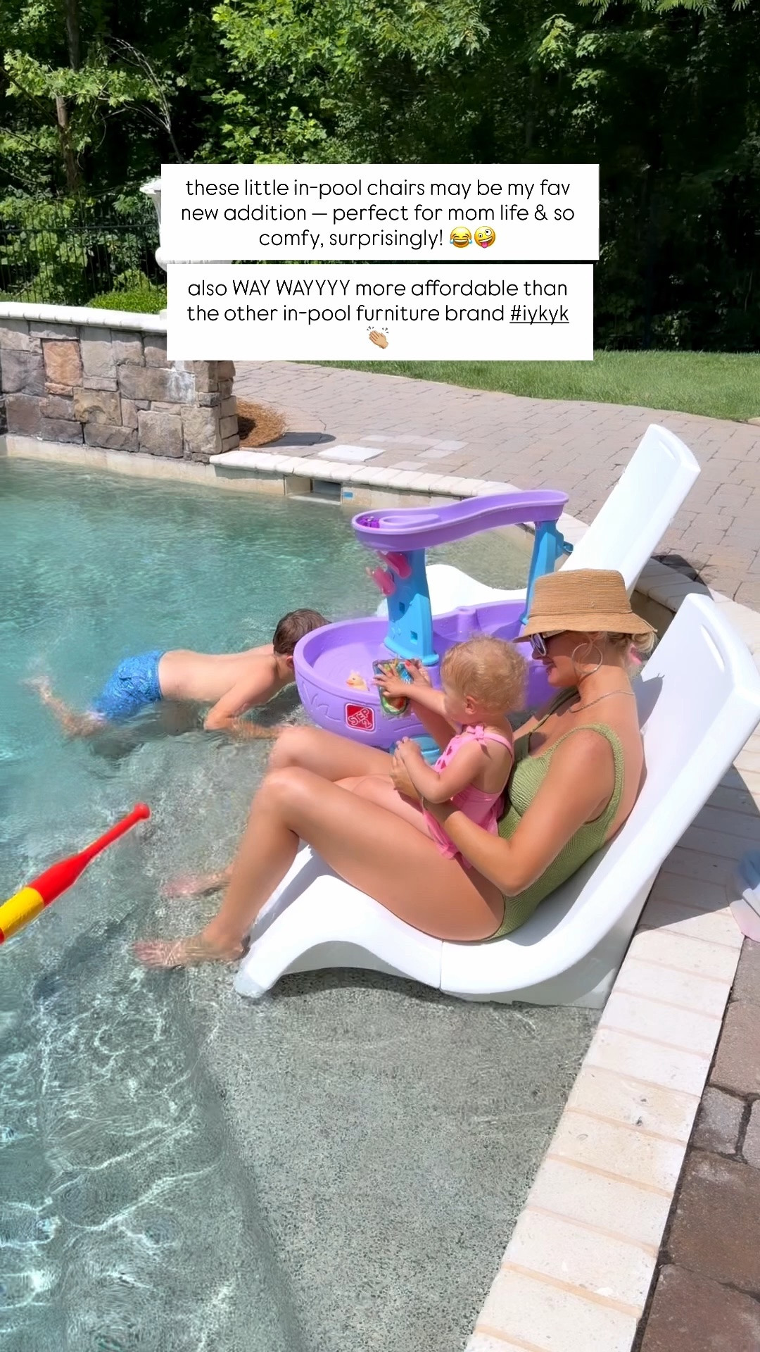 #ad pool furniture that’s affordable comfy & convenient for parent life LOL

#LTKmomlife #LTKSwim #LTKHome