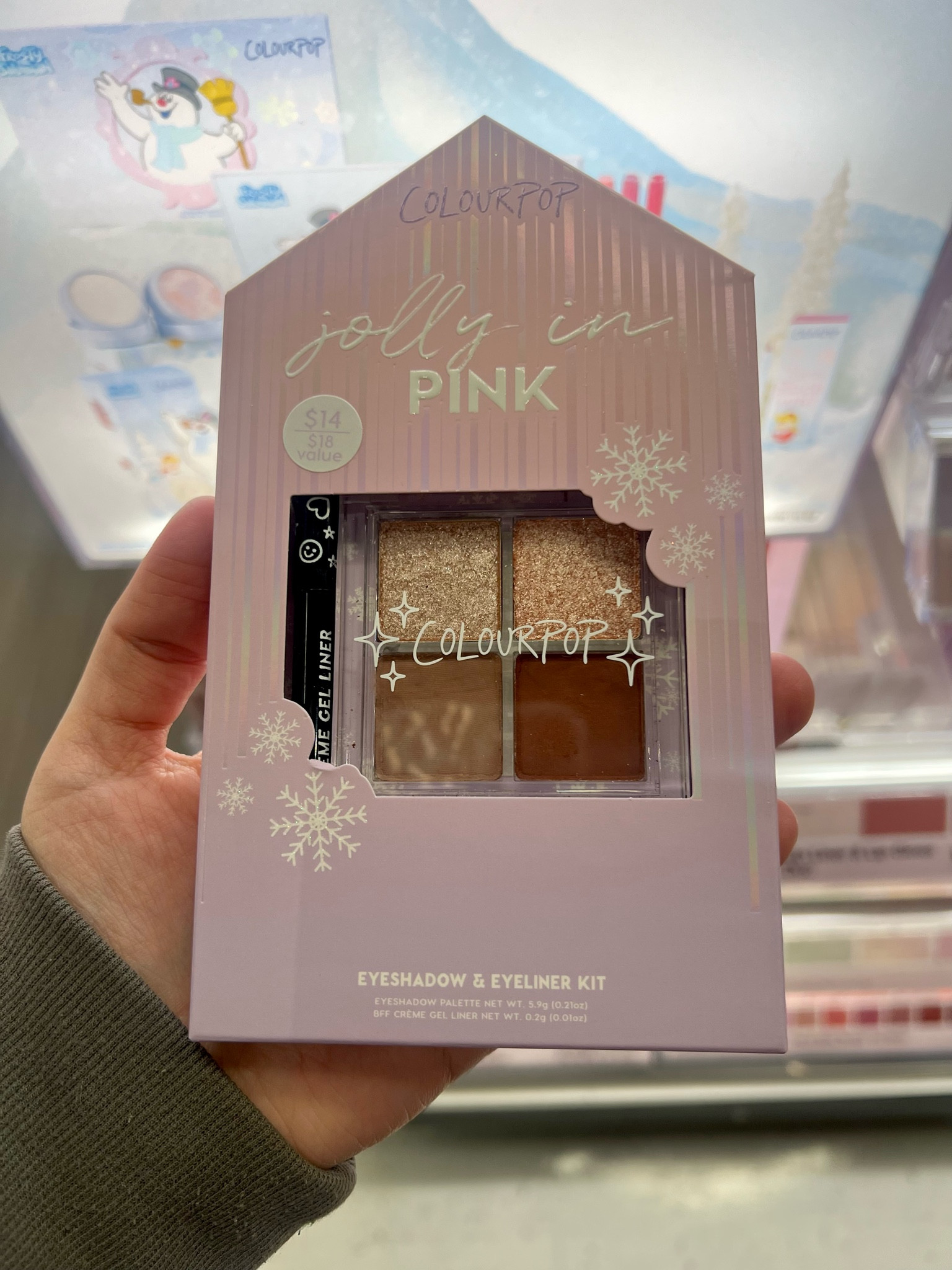 ColourPop Quad Eyeshadow Palette with Creme Gel Liner Kit - Jolly in Pink - 0.16oz
And other beauty gift sets 

#LTKGiftGuide #LTKBeauty #LTKHoliday