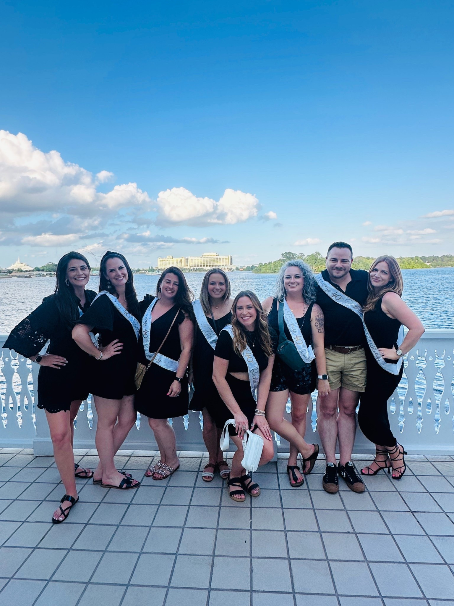 When the Girls Trip finally makes it out of the group chat. 

The black dress I’m wearing is from Magnolia and fit like a glove. TTS. 

Celebrating 40 | Summer outfit | Vacation outfit | LBD | Black dress for Summer 

#LTKFindsUnder50 #LTKOver40 #LTKSummerEdit