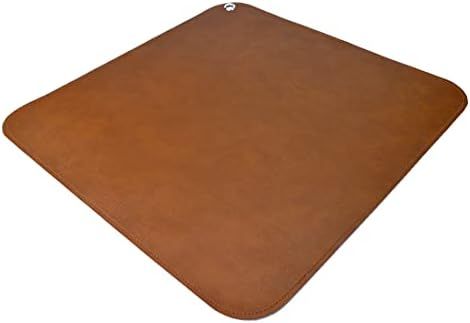 Linkidea Vegan Leather Splat Mat for Under High Chair Floor Protector (39.37" L x 39.37" W) | Amazon (US)