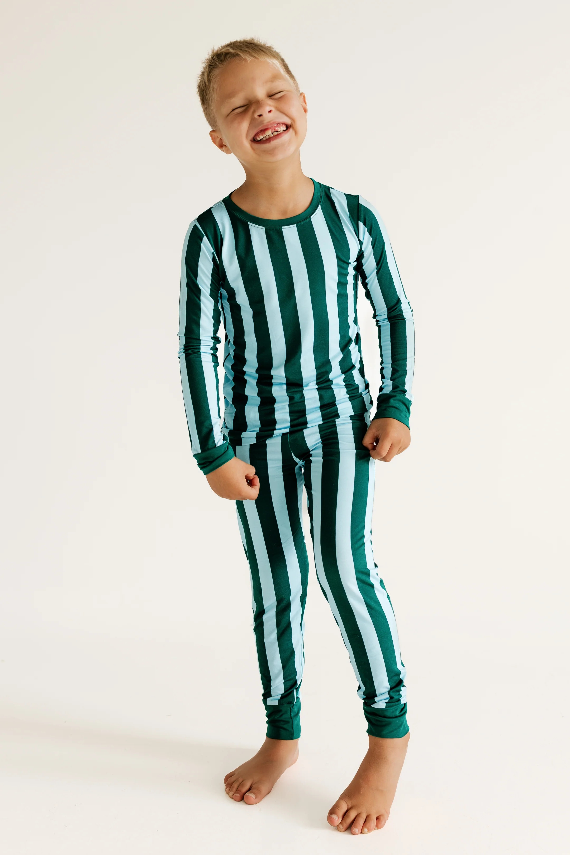 Nash Stripe Two Piece Set | Bamboo Kids Pajamas | In My Jammers | In My Jammers
