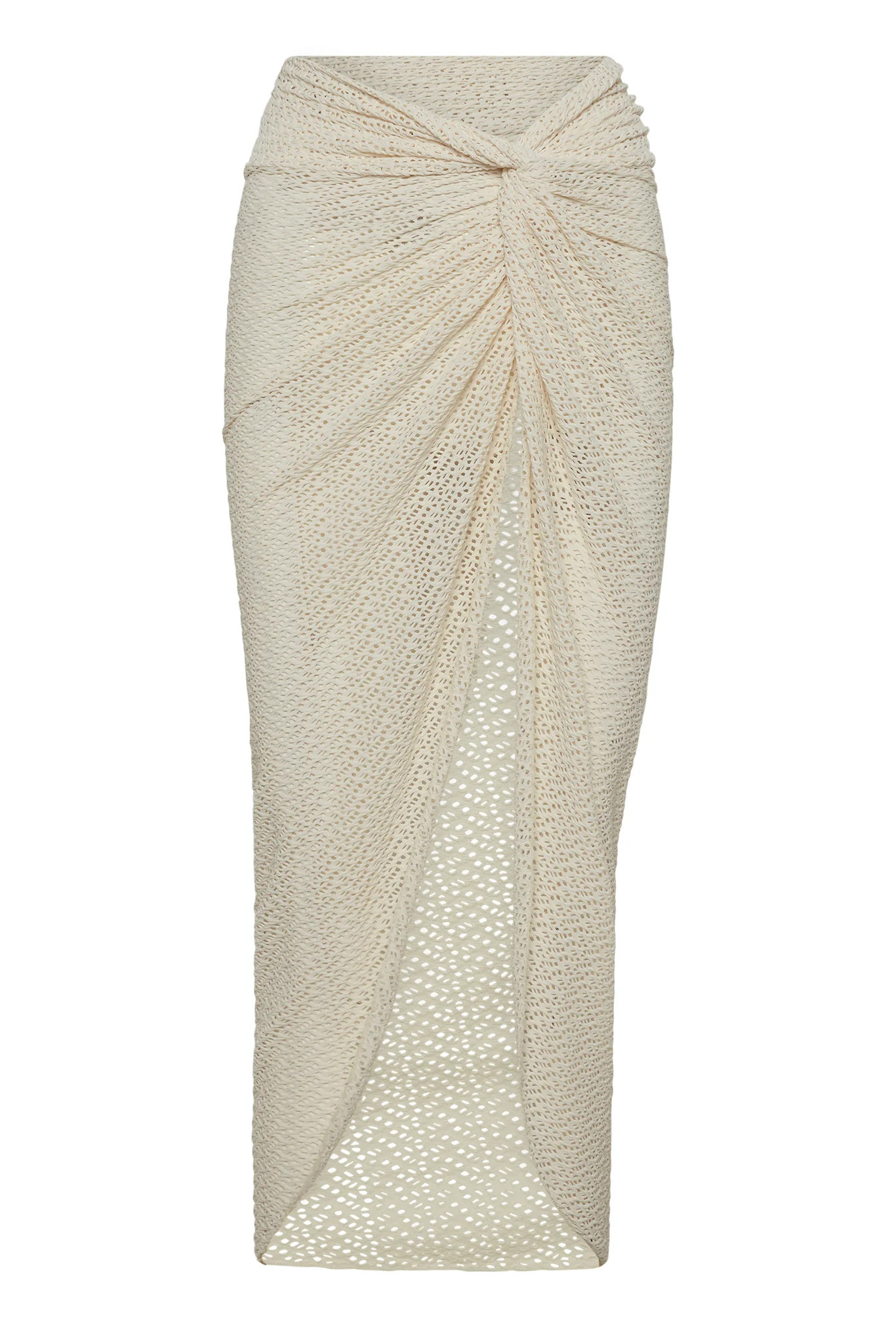 Andros Sarong - Ivory Crochet | Monday Swimwear