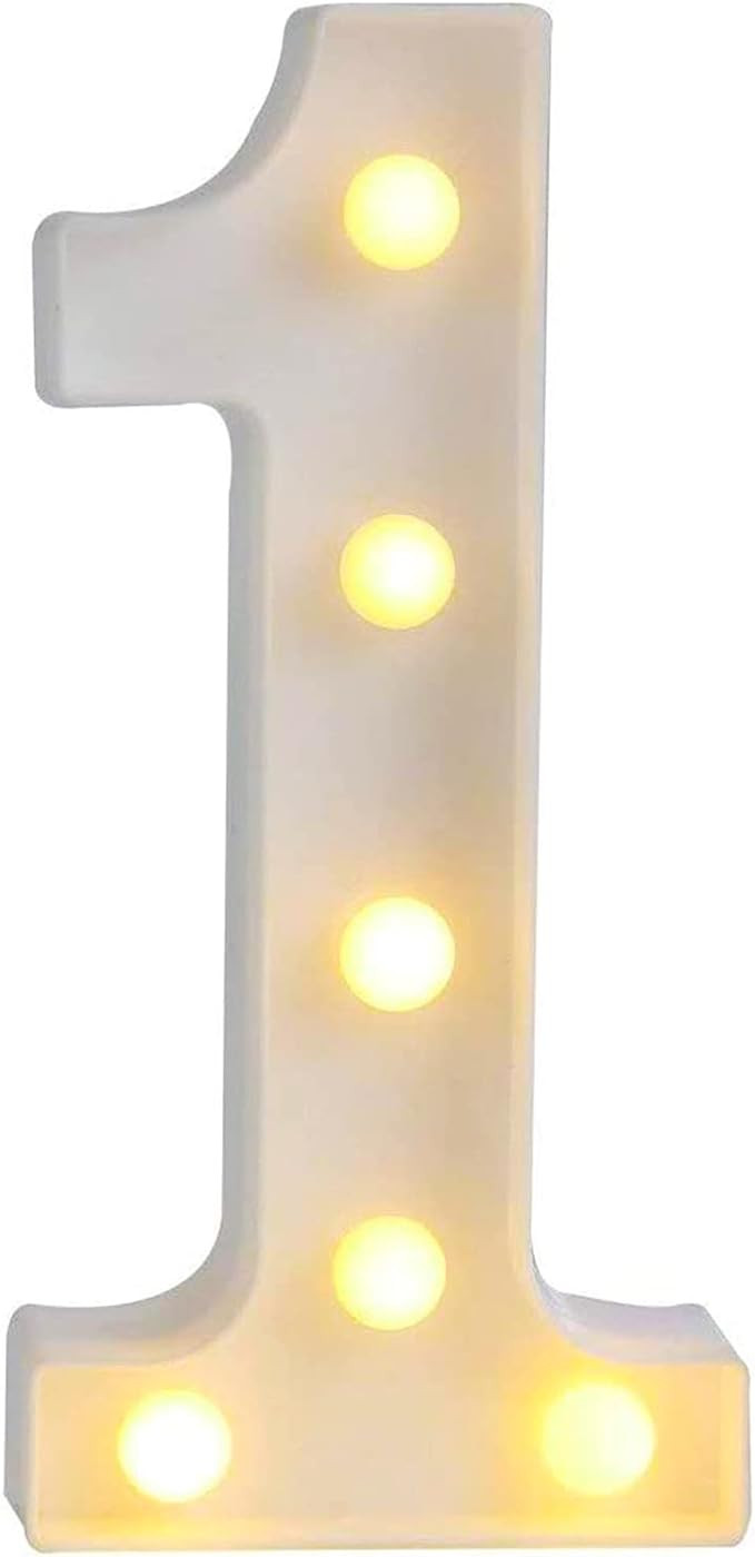 Sunnyglade Decorative LED Letter Lights Sign，Light Up Marquee Letters for Wall Wedding Birthday... | Amazon (US)