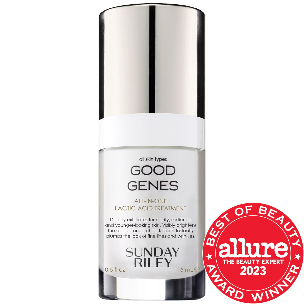 Sunday Riley Mini Good Genes All-In-One AHA Lactic Acid Treatment 0.5 oz / 15 mL | Sephora (US)