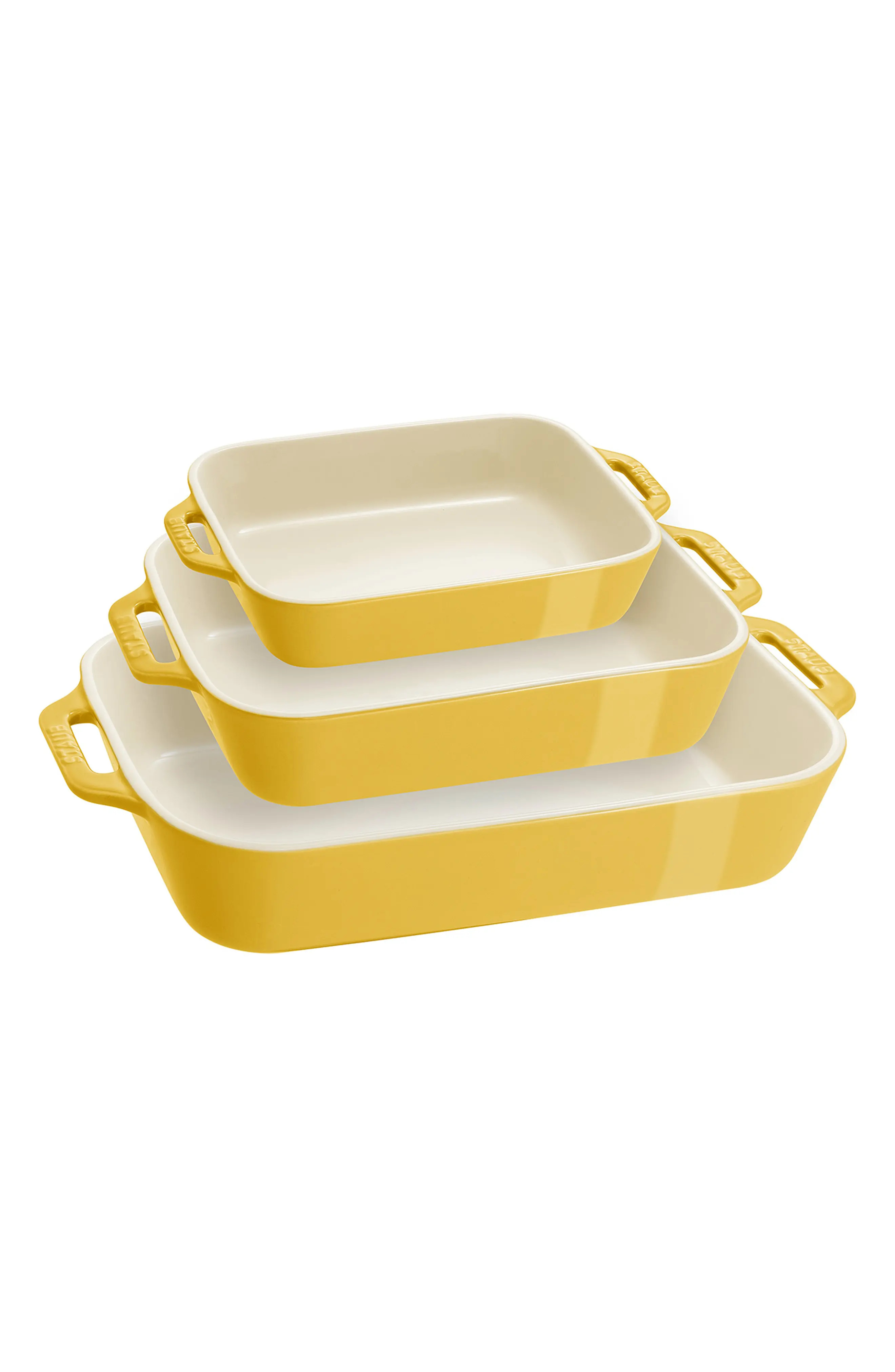 Staub 3-Piece Ceramic Rectangular Baking Dishes | Nordstrom | Nordstrom
