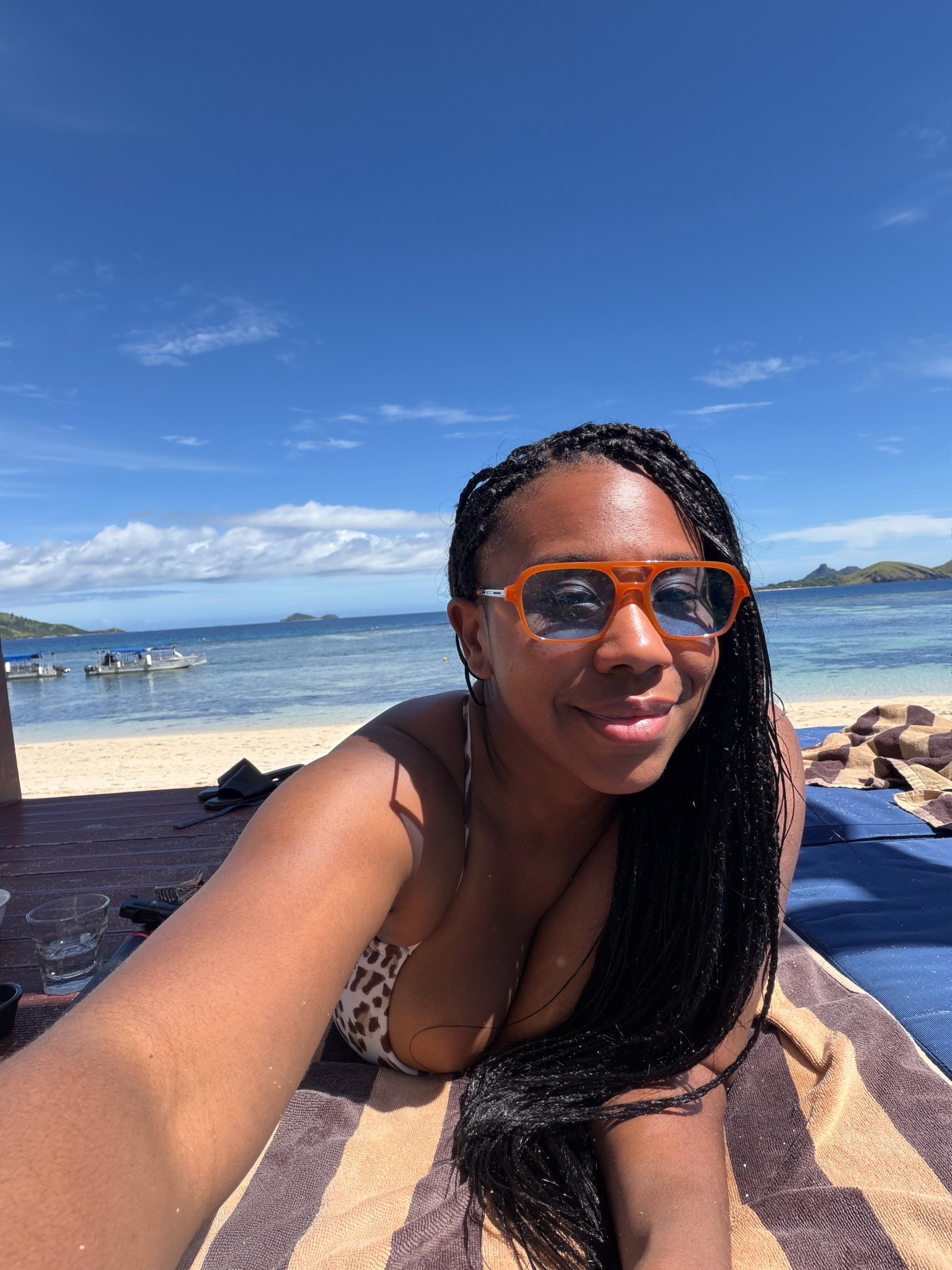 The perfect sunglasses to add a pop of color at the beach!

#LTKootd #LTKTravel #LTKActive