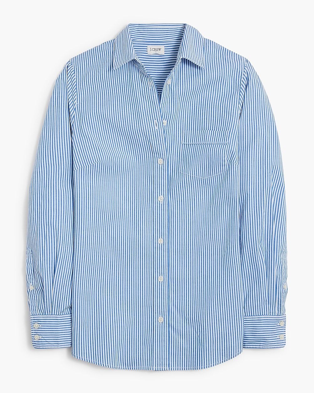 Button-up cotton poplin shirt in signature fit | J.Crew Factory