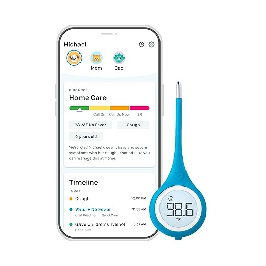 Kinsa QuickCare Smart Digital Thermometer - Medical Termometro FDA Cleared | Amazon (US)