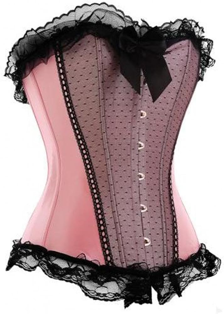 Alivila.Y Fashion Womens Sexy Vintage 1920s Renaissance Lace Trim Corset Bustier | Amazon (US)