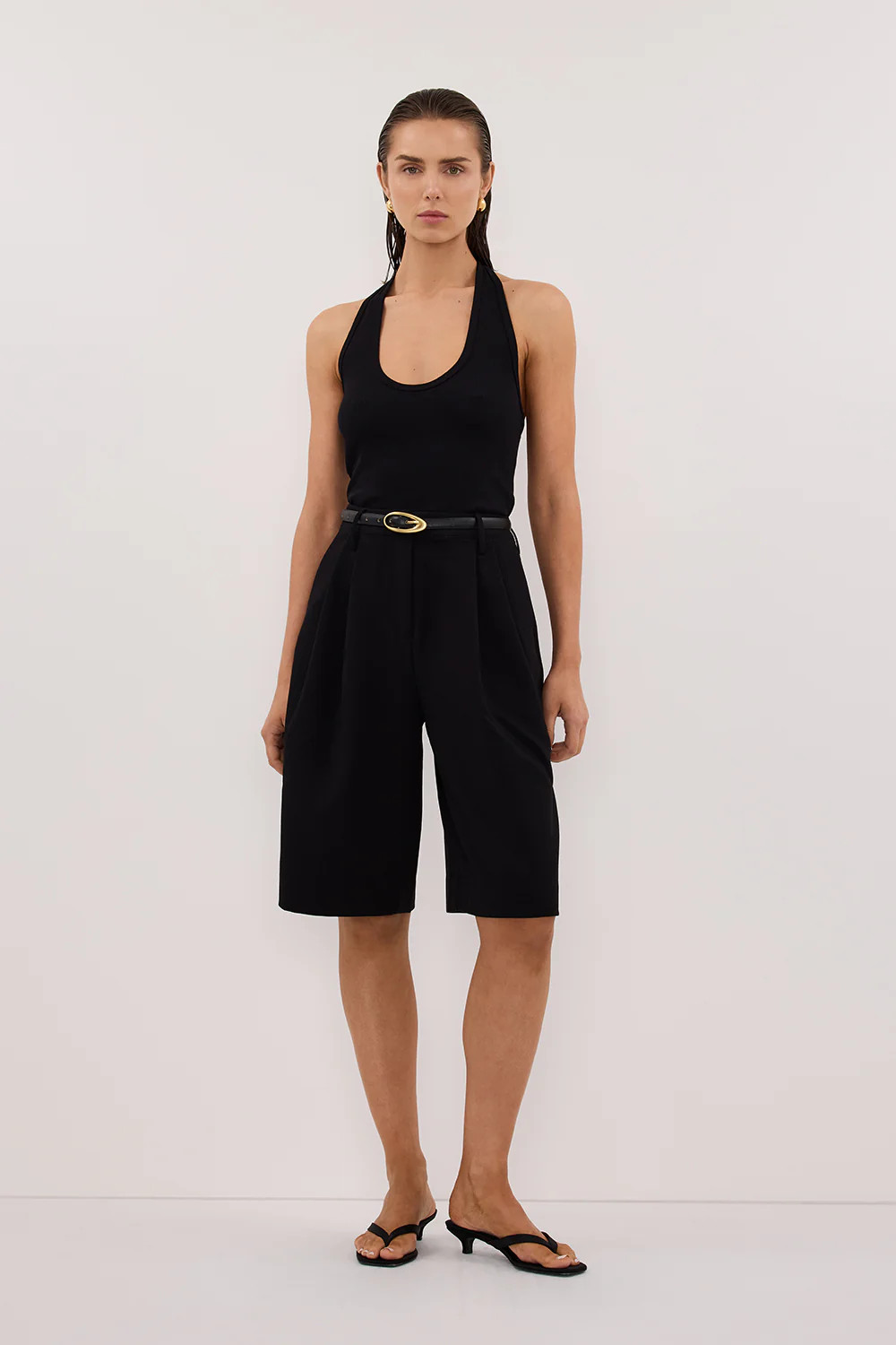 WESTWOOD BLACK BERMUDA SHORT | DISSH