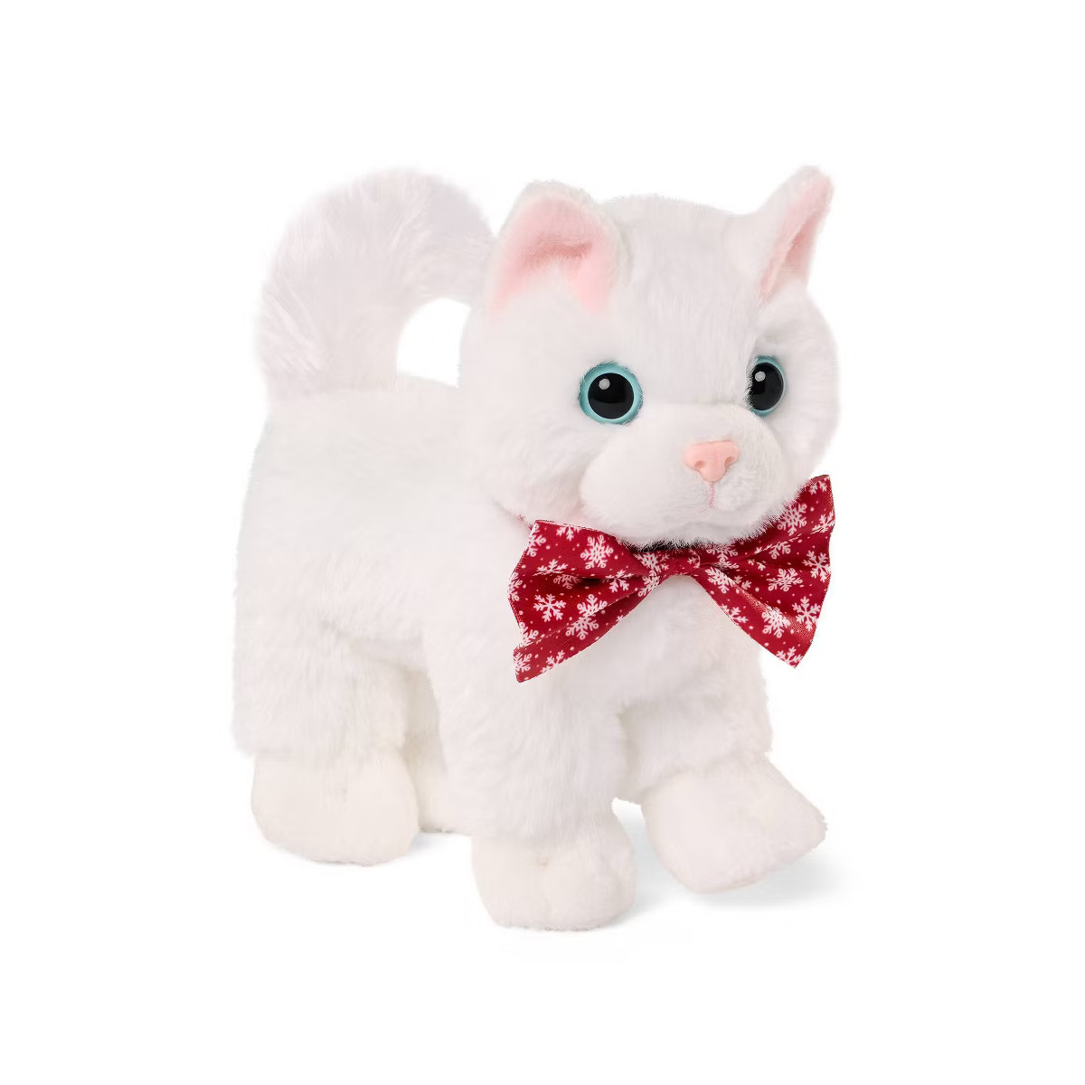 Our Generation Holiday Kitten Snowball Limited-Edition 6" Posable Pet Cat Plushie Stuffed Animal | Target