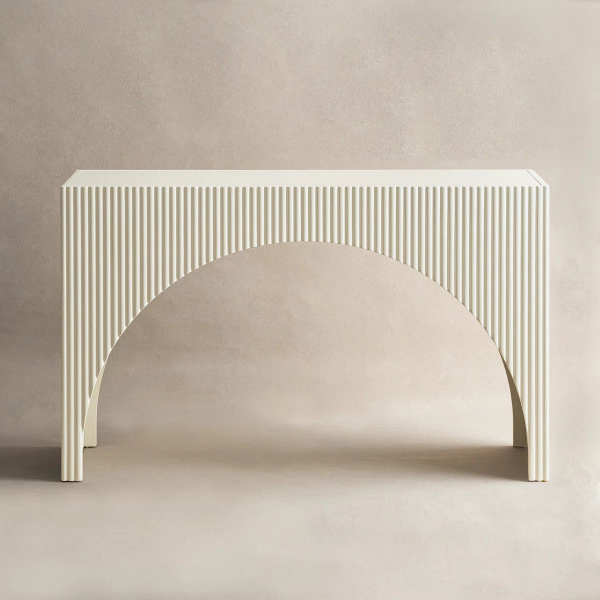 Gutierrez 47.2" W Fluted Arch Console Table | Wayfair North America