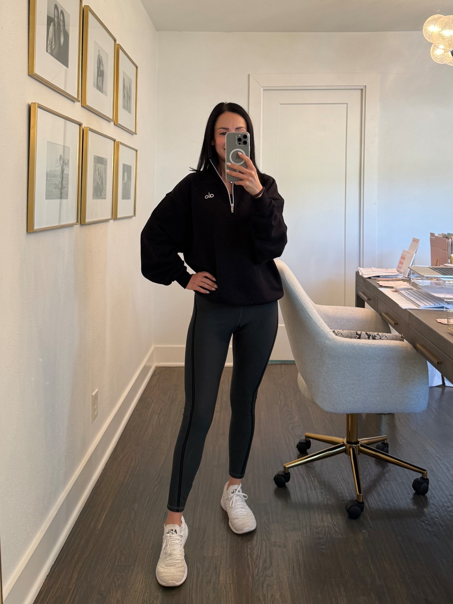 30% off at alo! Love this sweatshirt and leggings, perfect time to stock up on outerwear and activewear or gifts!

#LTKActive #LTKSaleAlert #LTKOver40