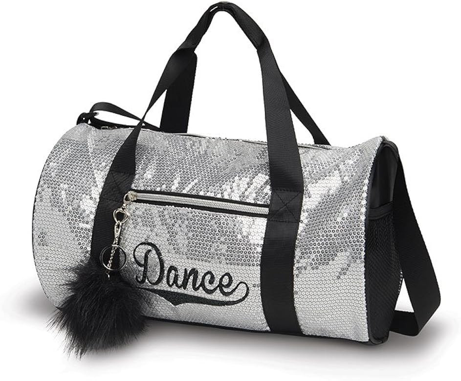 DanzNMotion Sequin Duffel Dance Bag B452 | Amazon (US)