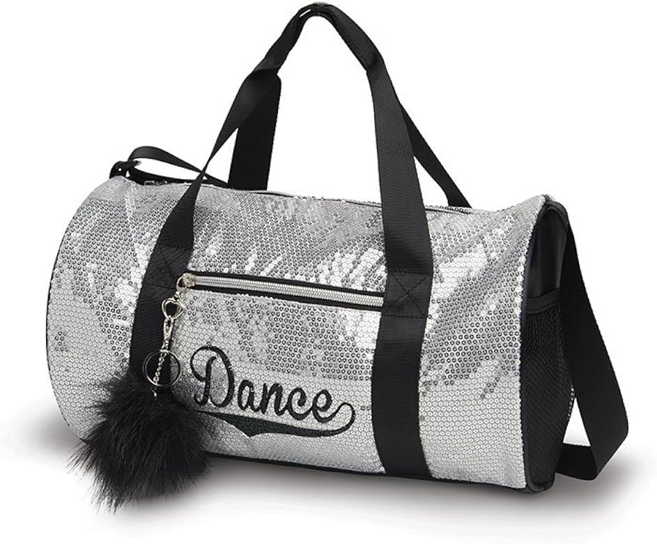 DanzNMotion Sequin Duffel Dance Bag B452 | Amazon (US)