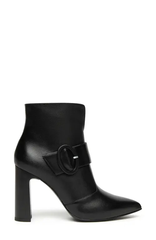 NeroGiardini Buckle Bootie in Black at Nordstrom, Size 9Us | Nordstrom