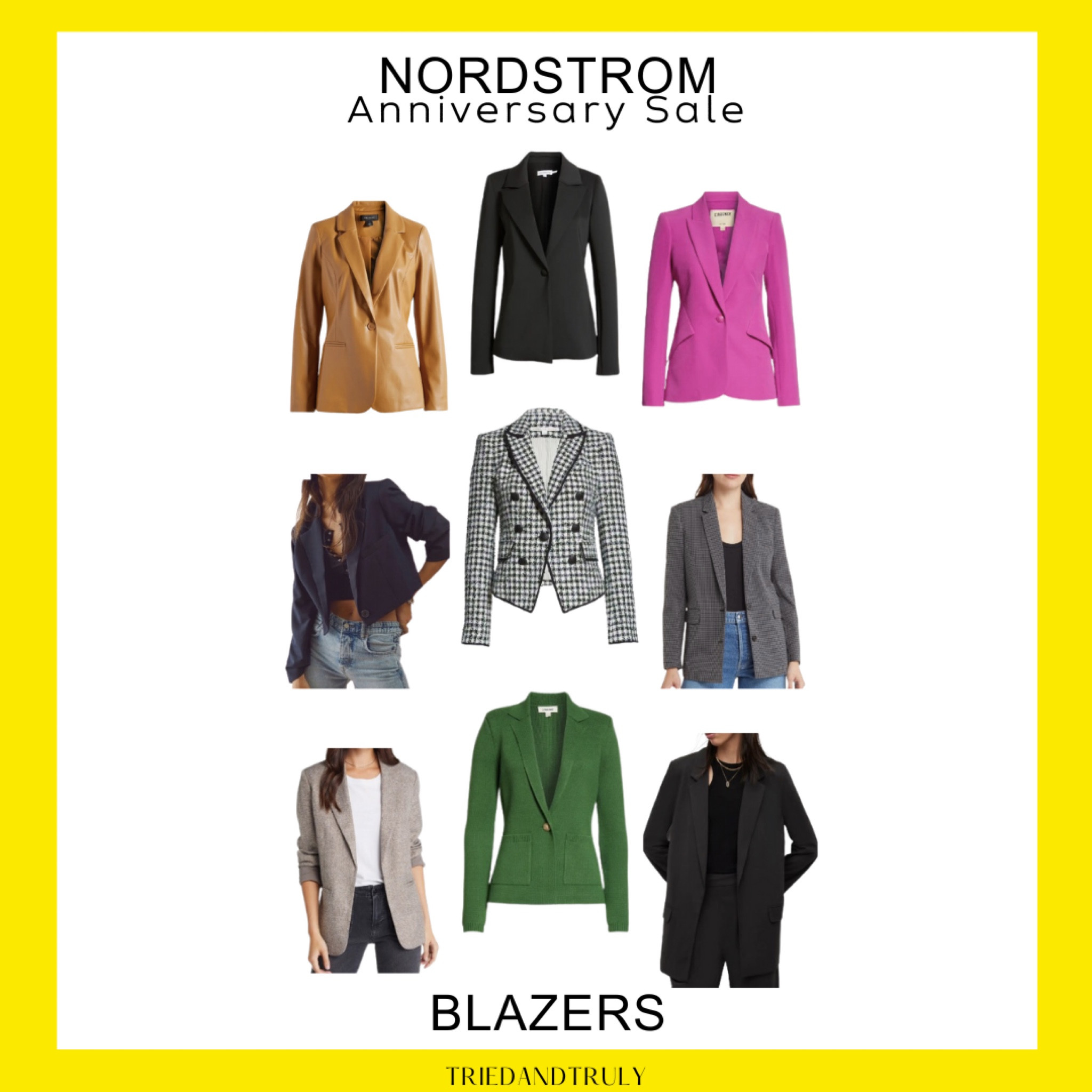 Nordstrom Anniversary Sale Blazer picks!

NSale blazers

#LTKxNSale #LTKsalealert #LTKstyletip