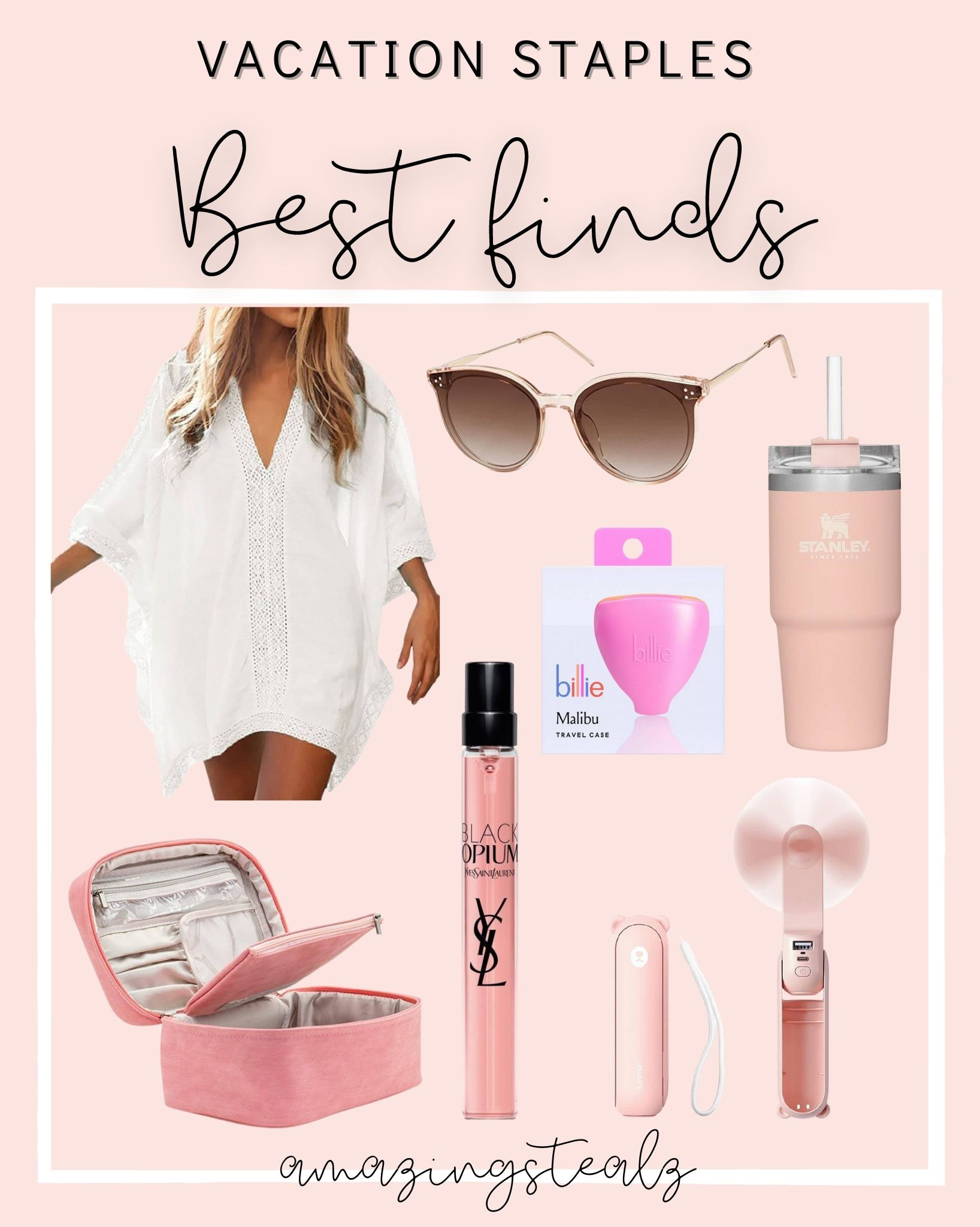 so I’ve collected my vacation staples for you guys, and also gathered some opinions on what you all consider as an essential when traveling.. here you go! 

#LTKfit #LTKtravel #LTKFind