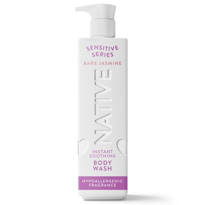 Native Sensitive Series Hypoallergenic Fragrance 24-Hour Hydrating Body Wash - Bare Jasmine - 18 fl oz | Target