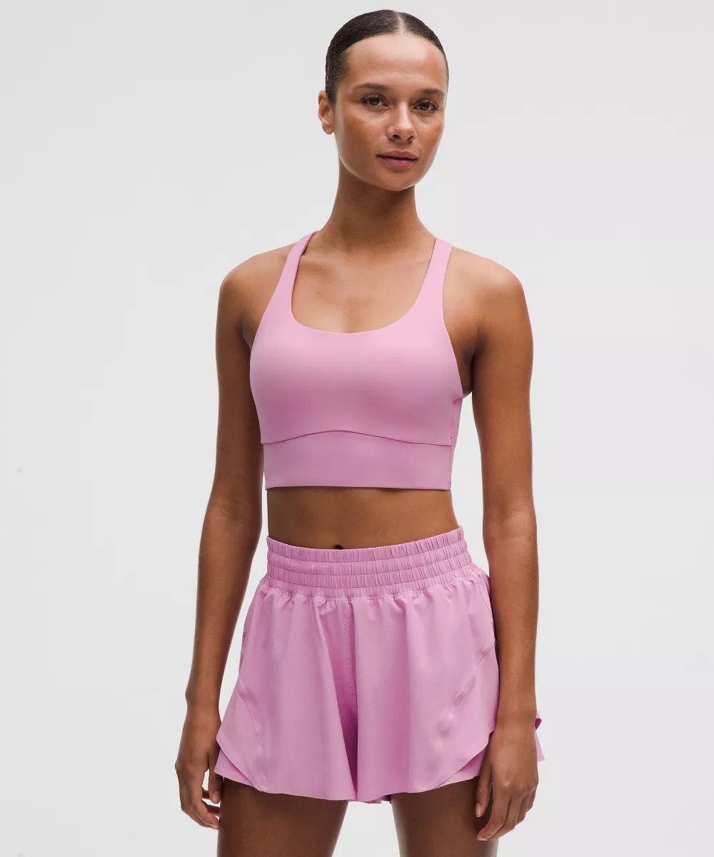 lululemon Energy Cross-Strap Longline Bra Evolve   Medium Support, B-D Cups | lululemon (AU)