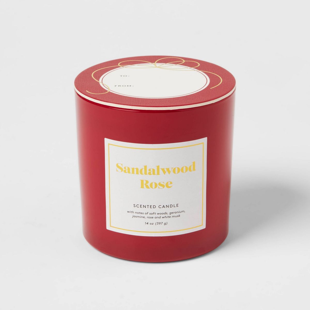 14oz Jar Candle 2-Wick Sandalwood Rose Candle - Opalhouse™ | Target
