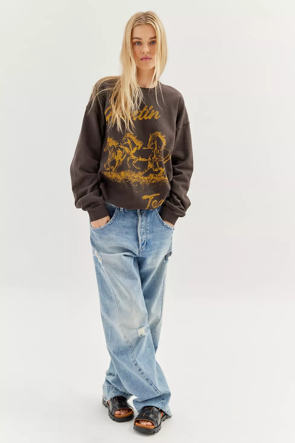 Project Social T Austin Texas Sweatshirt | Urban Outfitters (US and RoW)