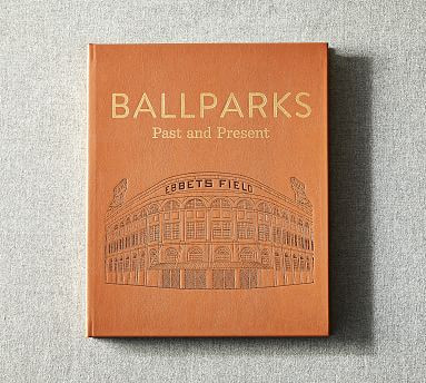 Ballparks Leather-Bound Book | Pottery Barn (US)