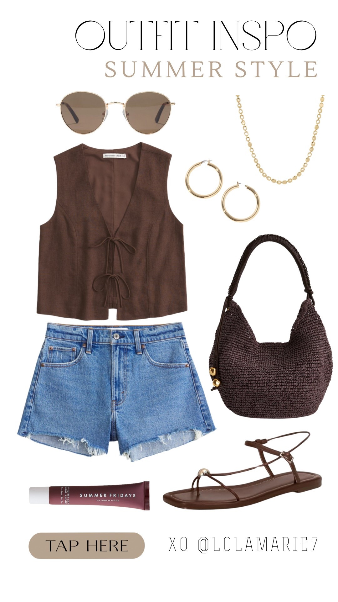 Neutral summer style! 🤎 You can use code LOLAMARIE to save on the jewelry! 

#abercrombie #madewell #amazon #mirandafrye

#LTKFindsUnder50 #LTKSummerEdit #LTKSeasonal