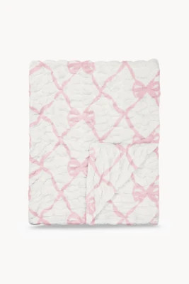Rosy Bows | Lola Blankets