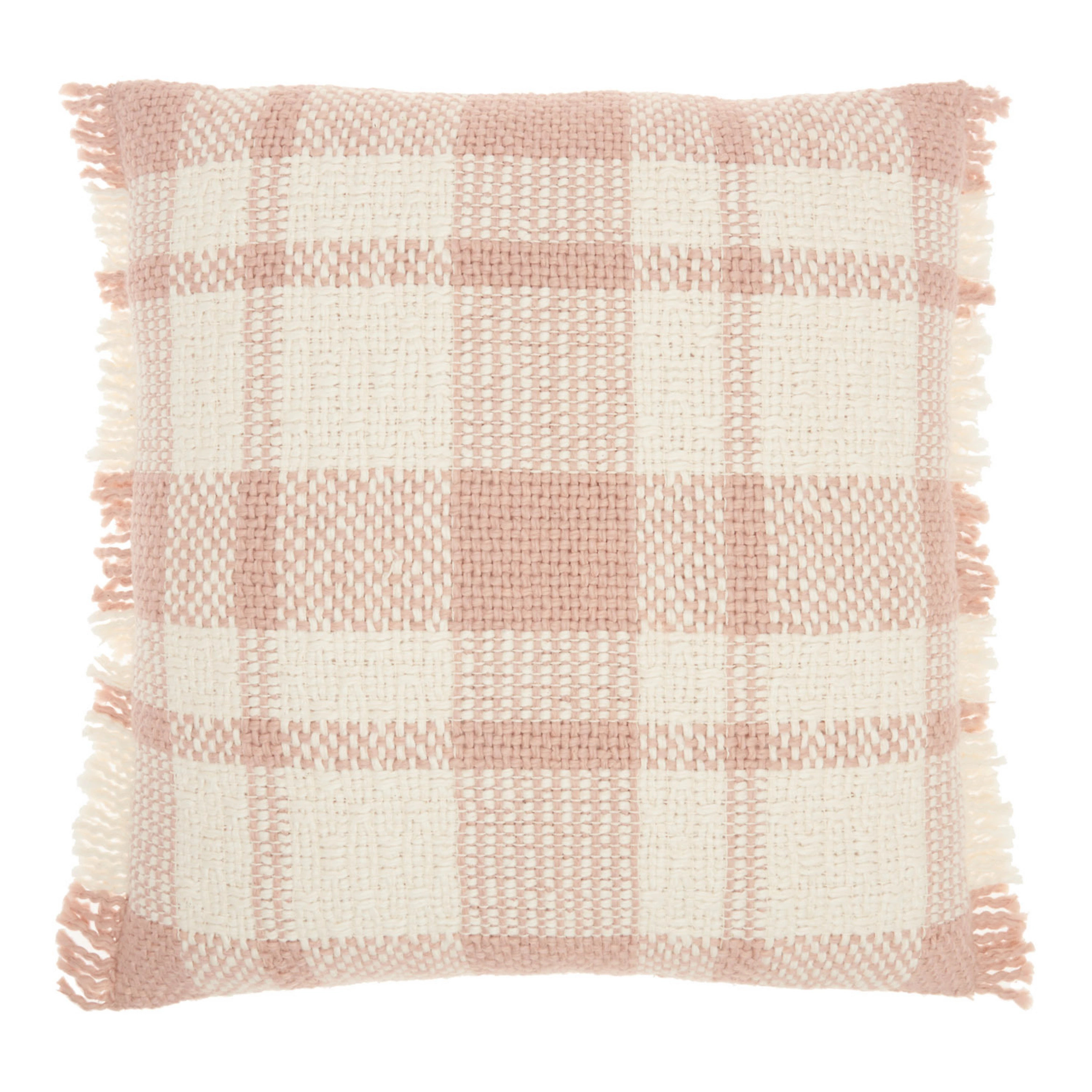 Kathy Ireland Woven Plaid Check Throw Pillow | Kohl's