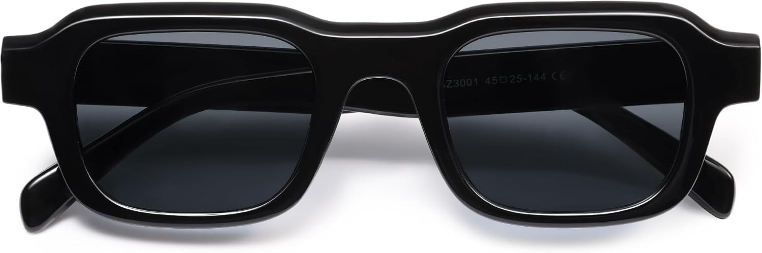 VANLINKER Trendy Small Square Sunglasses for Women Men Retro Shades lentes de sol hombre VL9843 | Amazon (US)