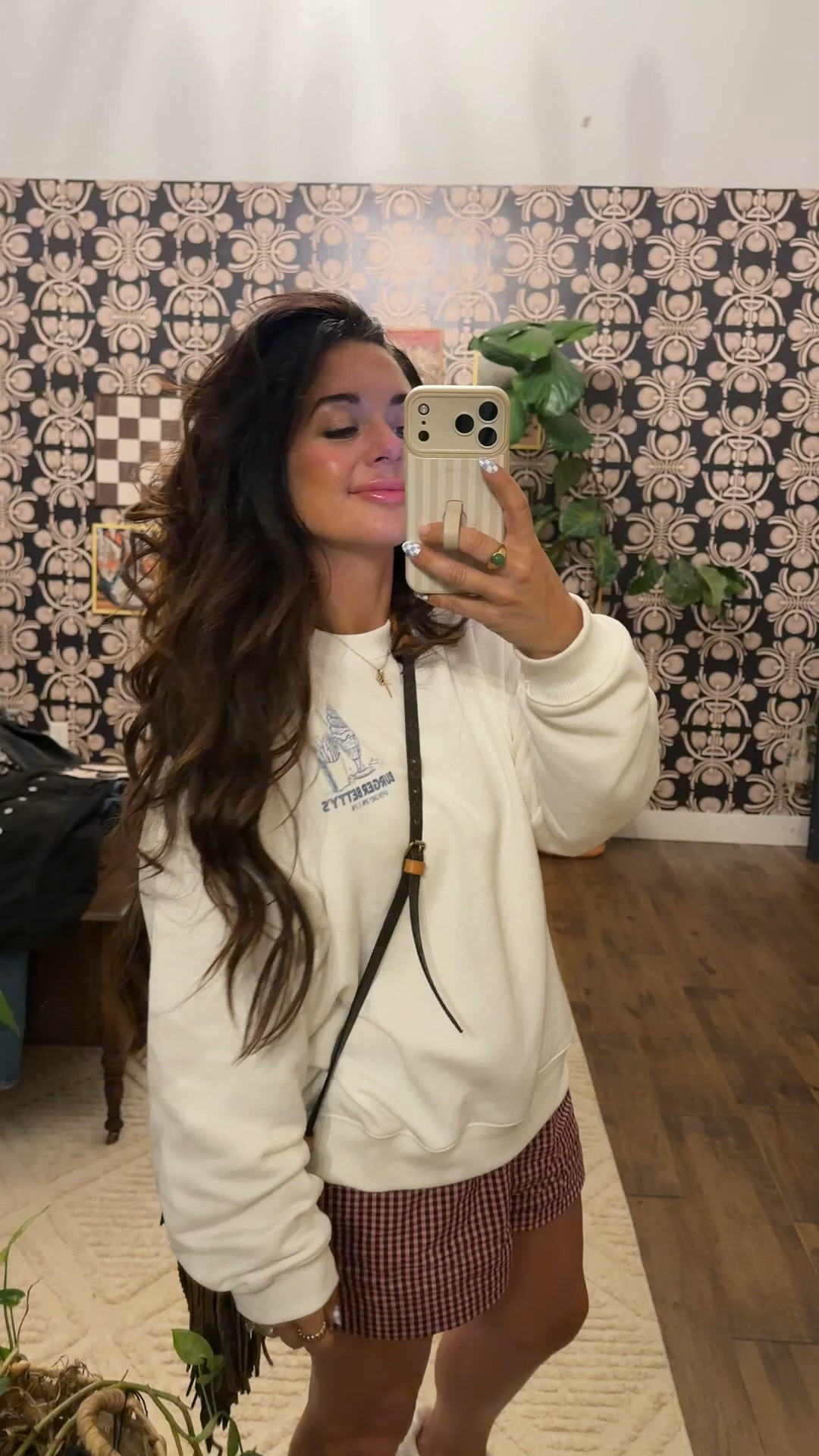 Okayyyy I saw this sweatshirt and had to have it because  I have always called everything Betty.. and it’s Betty’s Burgers hahahaha love it!!! Also the ties on the shirts were an easy choice!! Insane @American Eagle Outfitters

#LTKootd #LTKSaleAlert #LTKvlog