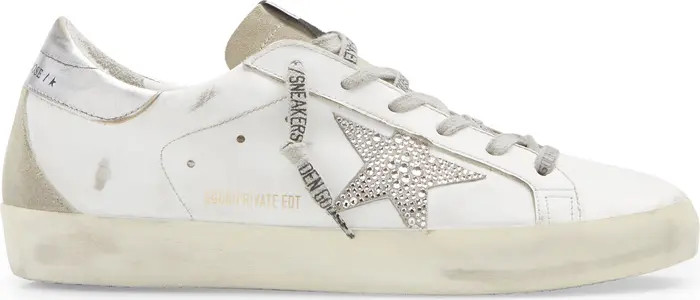 Super-Star Crystal Embellished Sneaker | Nordstrom
