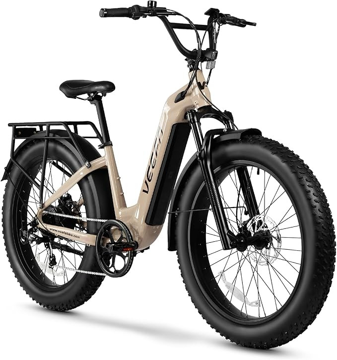 VEEFA Electric Bike for Adults 750W/Peak 1000W Motor 48V 13AH Removable Battery Electric Bicycle ... | Amazon (US)