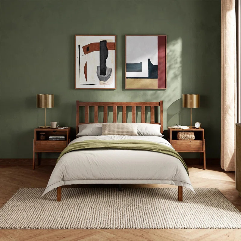 Josse Ted Bed, Walnut | Wayfair North America