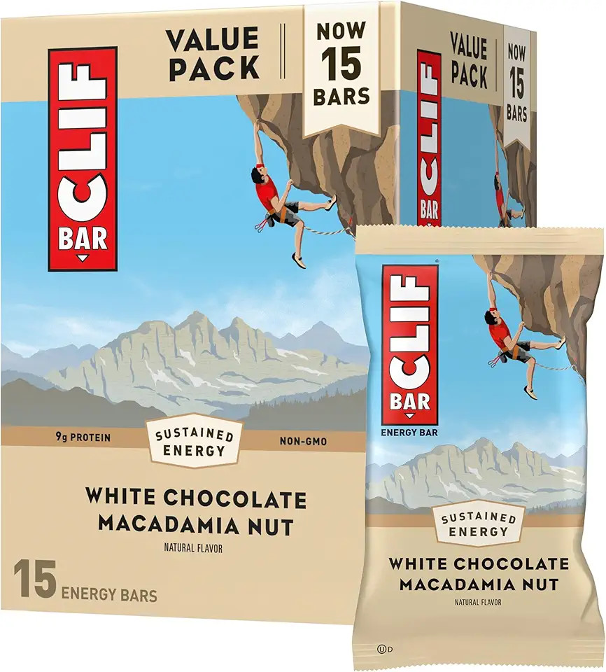 White Chocolate Macadamia Nut Flavor - Made with Organic Oats - Energy Bars - Non-GMO - Plant Bas... | Amazon (US)