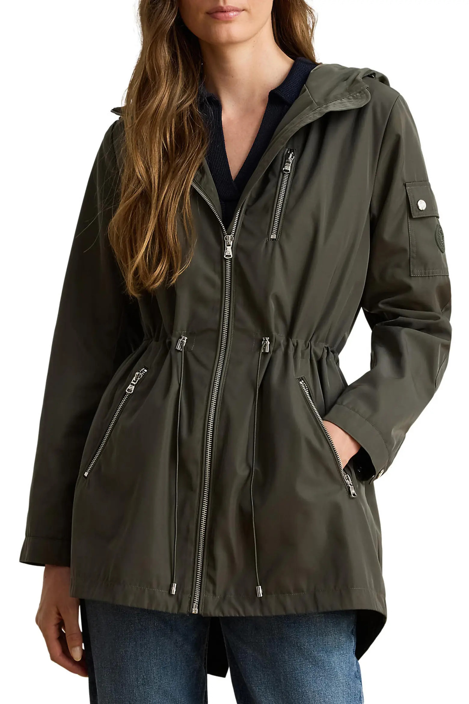 Hooded Zip Anorak (Women) | Nordstrom | Nordstrom